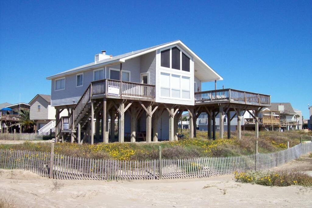 Beach Front On West Beach Galveston Eksteriør bilde